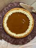 Cheesecake de dulce de leche