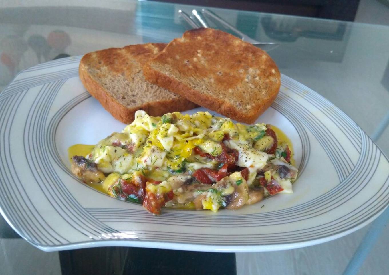 Scrambled eggs