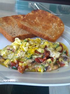 A picture of Scrambled eggs.