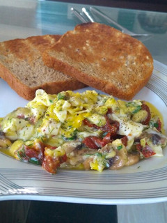 A picture of Scrambled eggs.