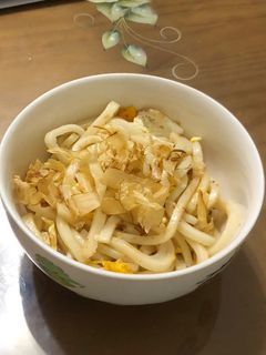 簡易和風炒烏龍麵 的食譜成品照片