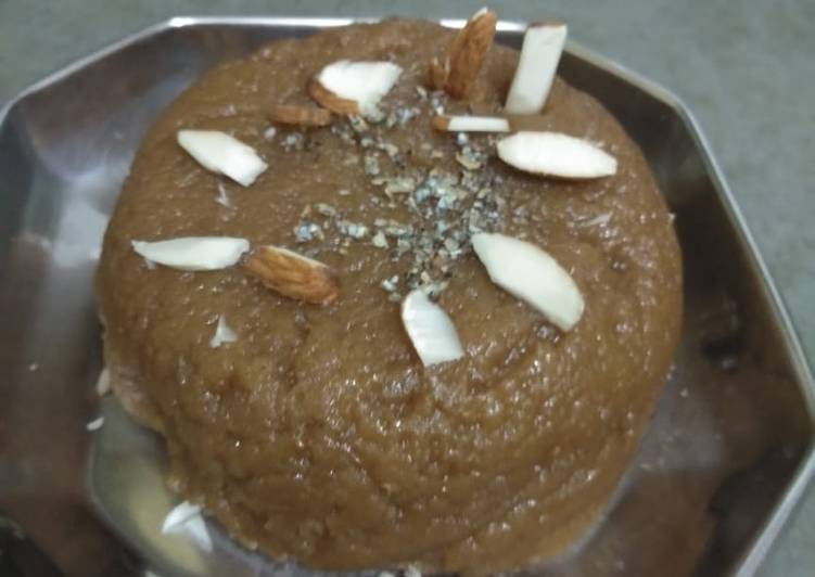 Simple Way to Make Aate Besan ka Halwa in 19 Minutes for Family