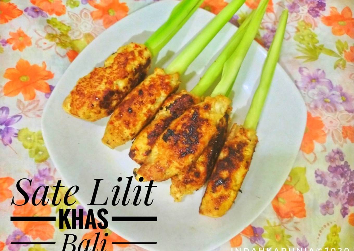 Sate Lilit Ayam Khas Bali