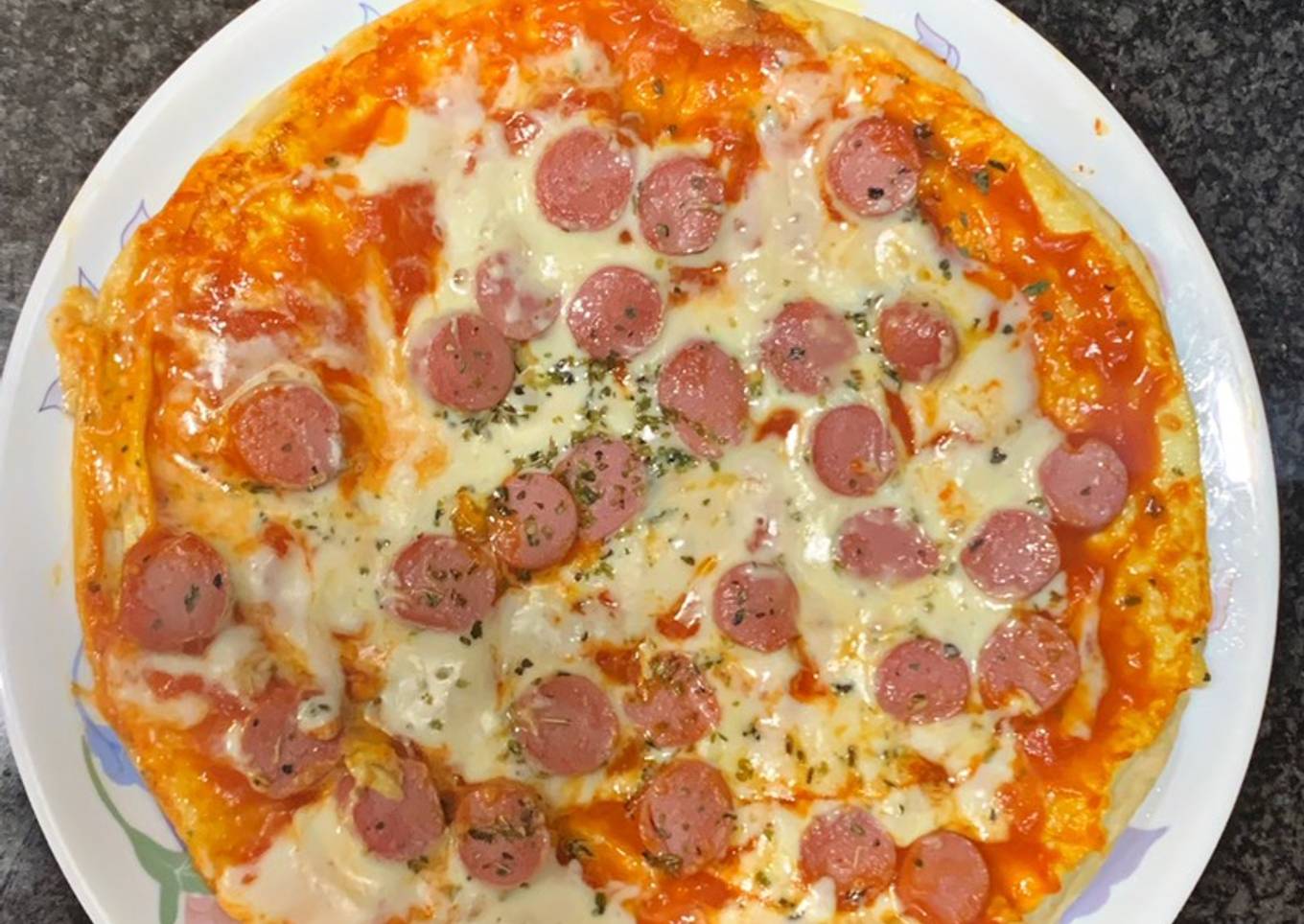 Pizza a la sartén