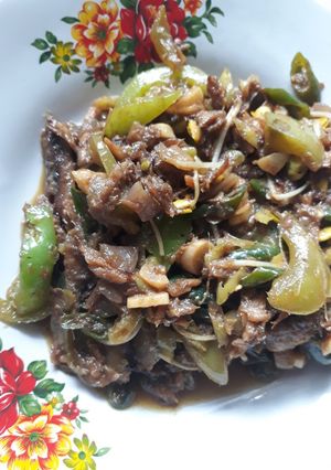 Foto resep Ikan peda/klotok cabai hijau