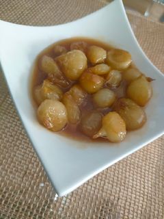 Una foto de Cebollitas francesas caramelizadas