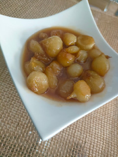 Una foto de Cebollitas francesas caramelizadas