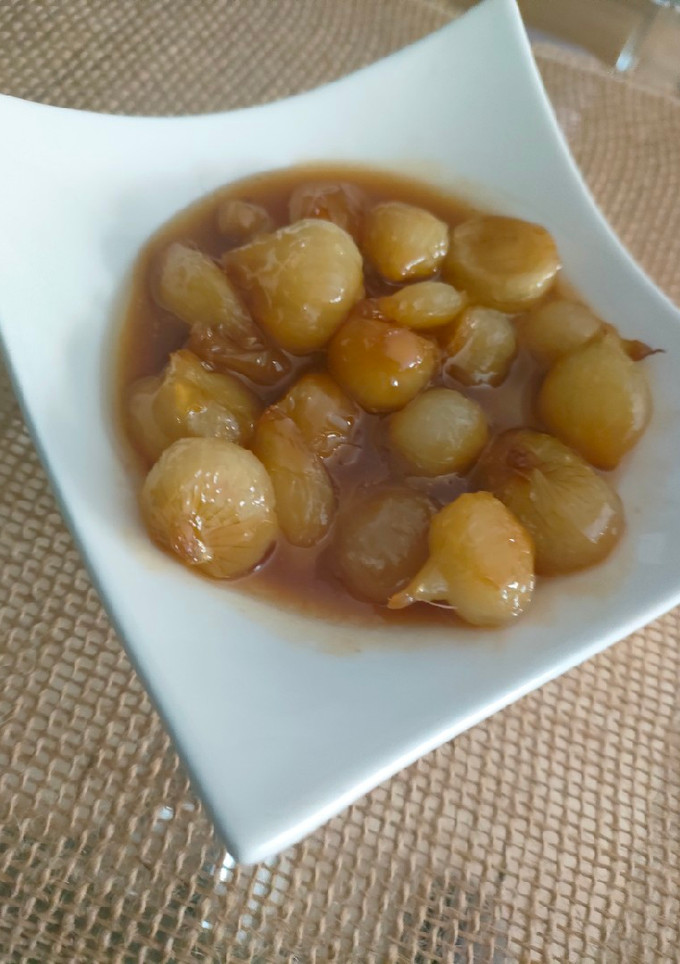 Una foto de Cebollitas francesas caramelizadas