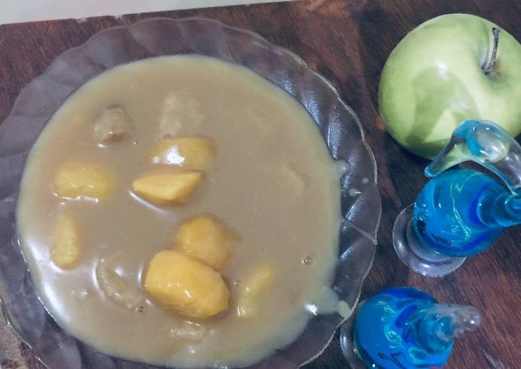 Resep Banana Ubi porridge Anti Gagal