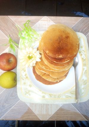 A picture of Fruits pancake.