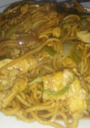 Foto resep Mie nyemek ala abang tektek