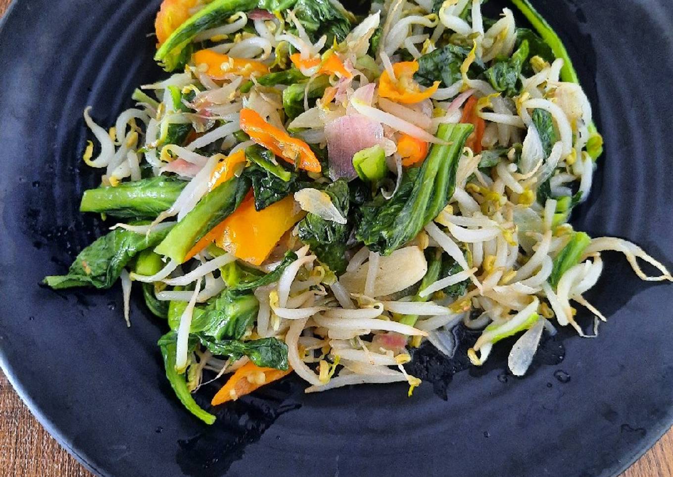 Tumis toge keciwis pedas