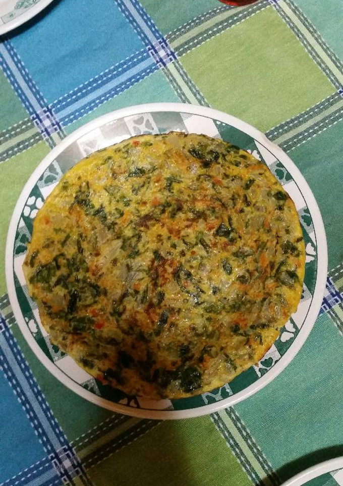 Una foto de Tortilla de verduras