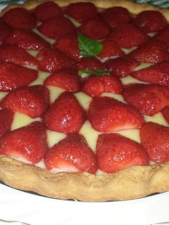 صورة لوصفة تارت بالفريز Tarte au fraise