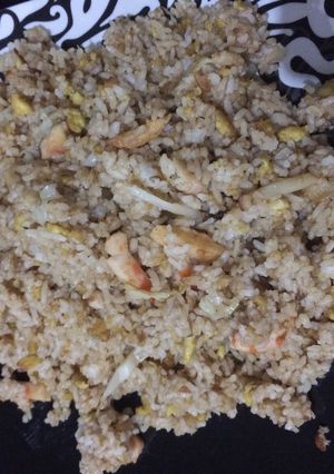 Foto resep Nasi goreng baso seafood
