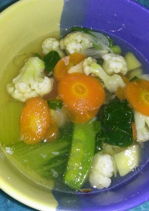 Foto resep Sop simpel buat di kecil