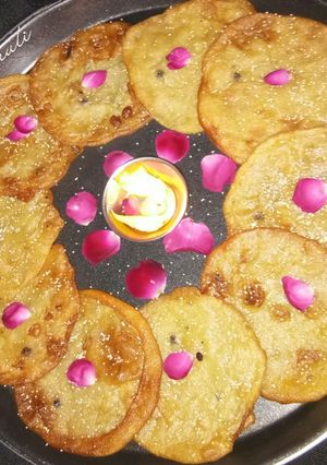 A picture of Malpua (Without Sugar Syrup).