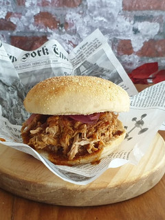Una foto de Pulled pork en olla lenta