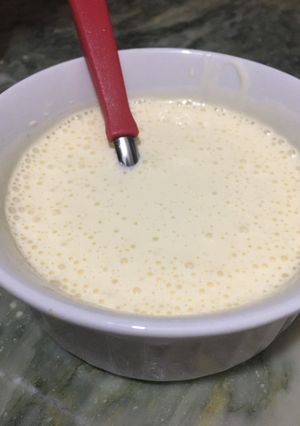 Una foto de Mayonesa en licuadora