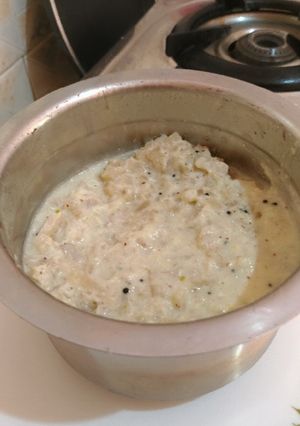 A picture of Banana stick morkuttu.