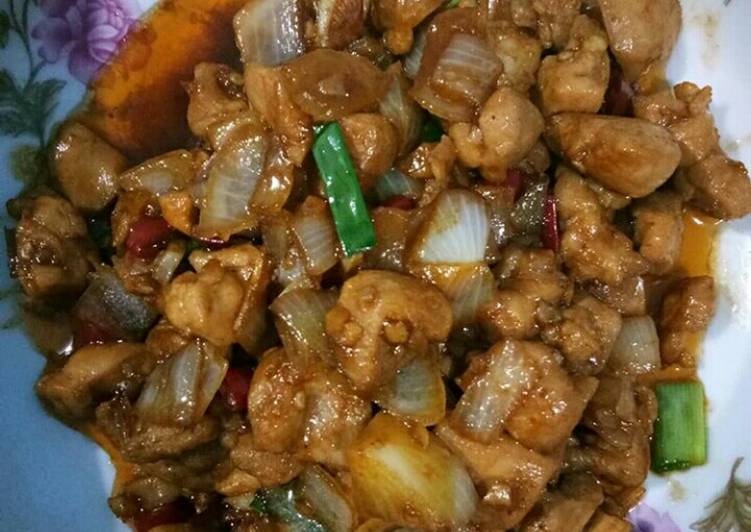Resep Kung Pao Chicken, Enak Banget