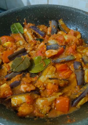 Foto resep Sambal Terong Udang