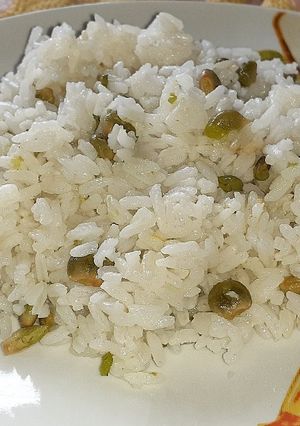 Una foto de Arroz Afrejolado