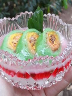 Foto resep Es Pisang Ijo