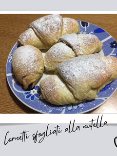 Foto di Cornetti sfogliati alla nutella 😋