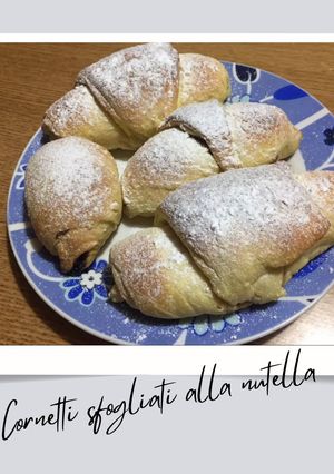 Foto di Cornetti sfogliati alla nutella 😋