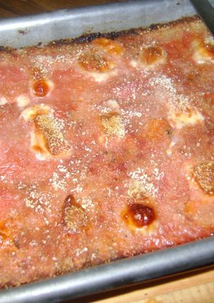 Una foto de Moldeado de calabaza, carne, queso (apto celíacos, regímenes e hipertensos)