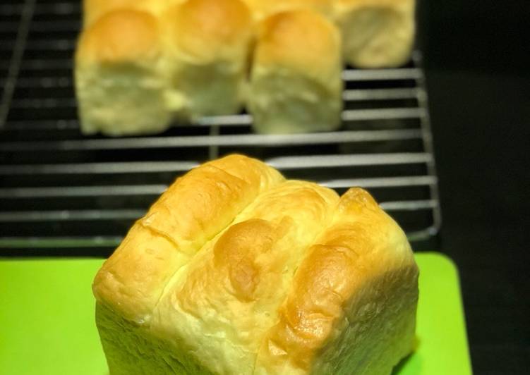 Roti Tawar & Roti Sobek, tanpa Susu dan Telur, Resep Nikmatul Rosidah