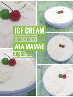 Foto resep Ice Cream Durian Homemade