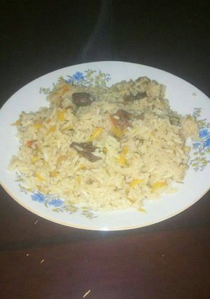 A picture of Mixed Rice.