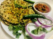 A picture of bajra paratha