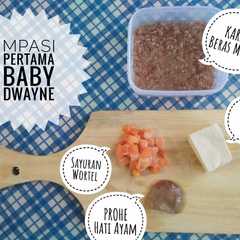 รูปของ MPAsi Pertama #babydwayne | Menu 4 Bintang