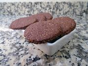 Una foto de galletas de aceite de coco y avena