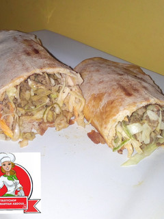 A picture of Shawarma.