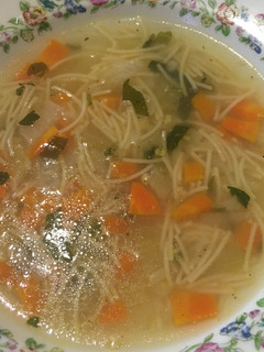 Una foto de Sopa de fideos estilo antiguo