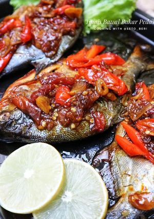 Foto resep Tumis Bawal Bakar Pedas