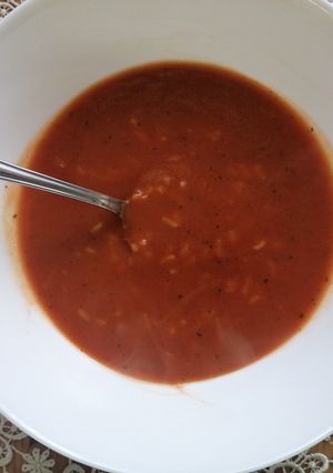 Legfinomabb paradicsomleves recept fotója