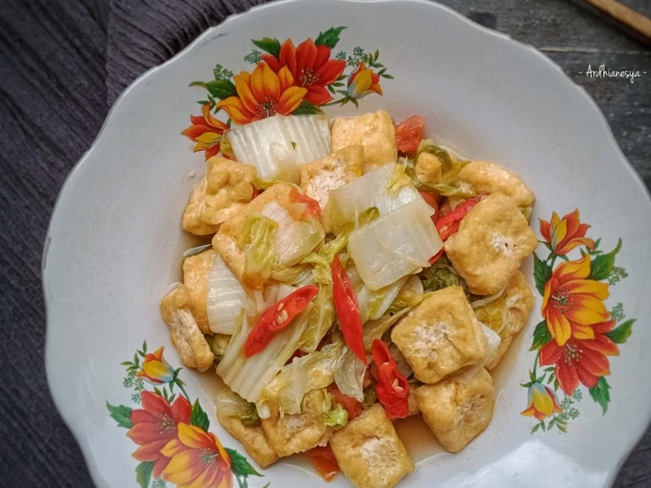 Langkah Gampang Membuat Resep Tumis Tahu Sawi Putih yang Bisa Manjain Lidah Anti Ribet, Mantap