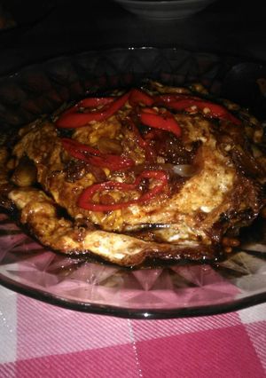 Foto resep Telur ceplok masak kecap