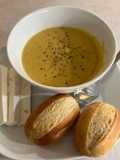 Σούπα με κόκκινες φακές και λαχανικά (Red Lentil soup)