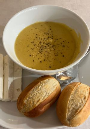 Φωτογραφία της συνταγής Σούπα με κόκκινες φακές και λαχανικά (Red Lentil soup)