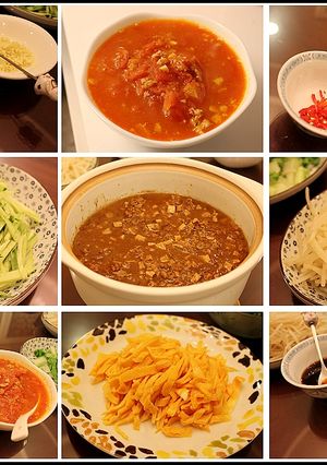 姥姥的炸醬麵 的食譜成品照片