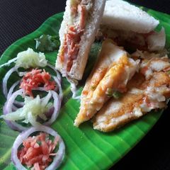 Veg Sandwich in 2ways A picture of Veg Sandwich in 2ways.