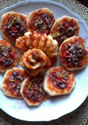 صورة لوصفة مينى بيتزا
