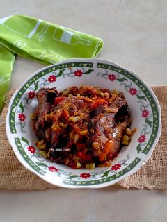 Foto resep Tumis ikan asap pedas