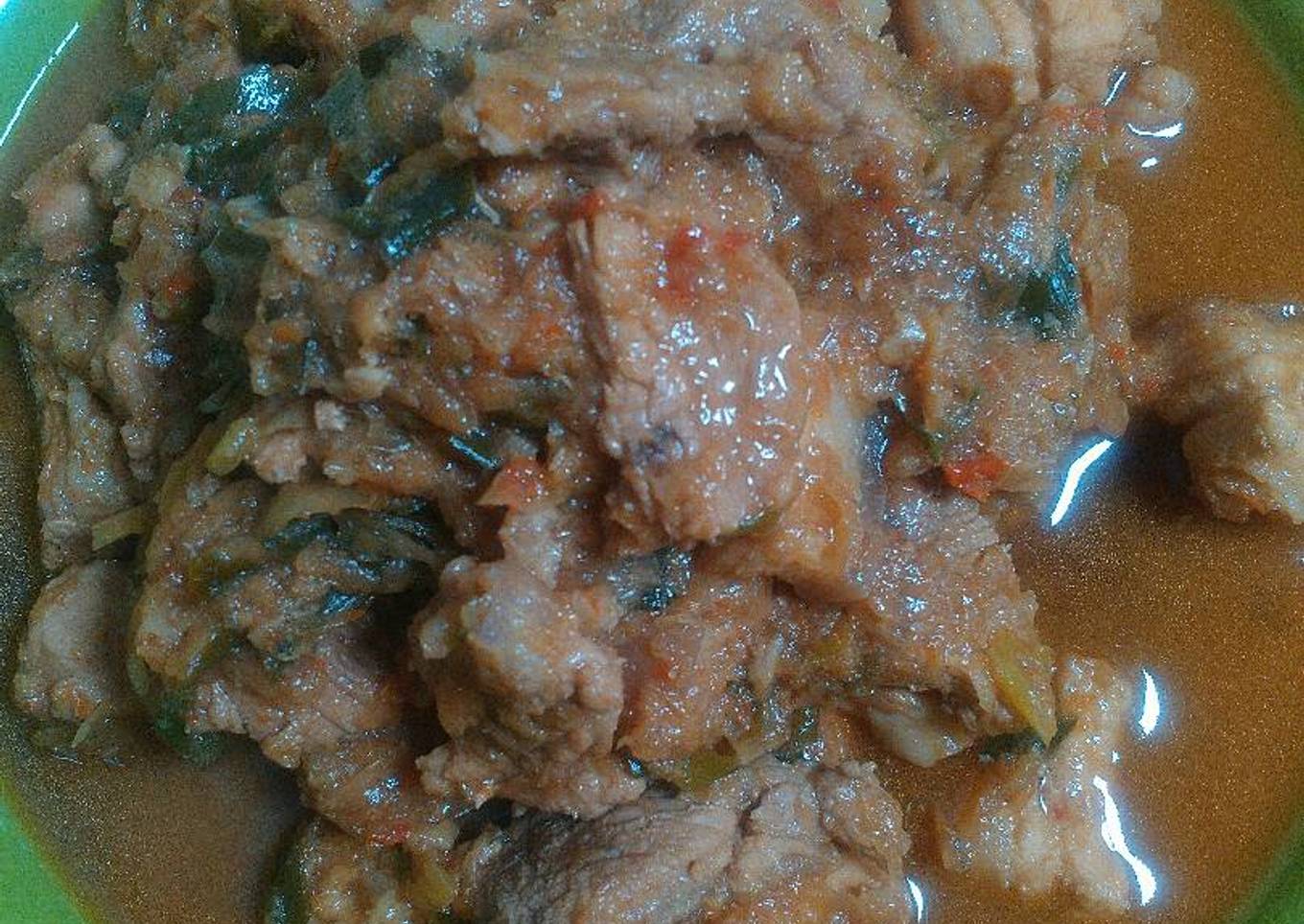Pork soy sauce